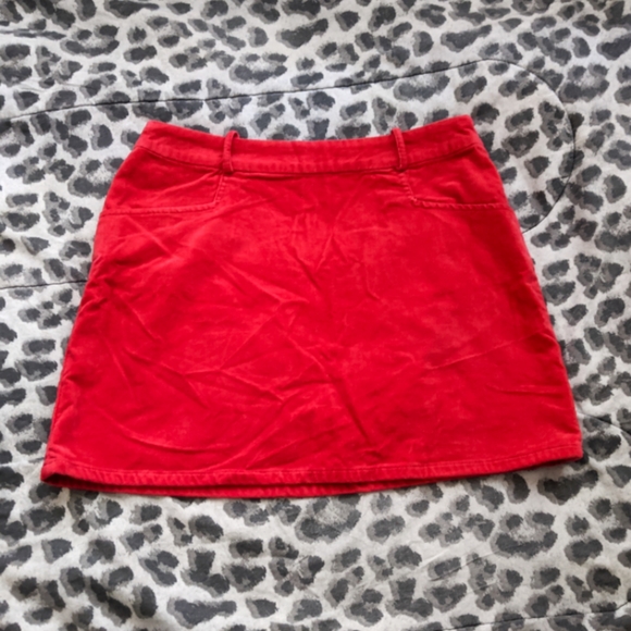 Corduroy Pencil Skirt - Picture 3 of 8